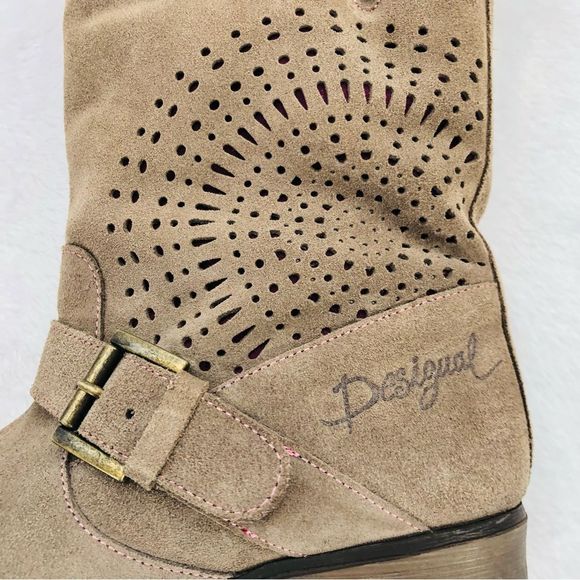 Desigual, Leather Sacha Boots, Size EU 38 - Picture 10 of 15